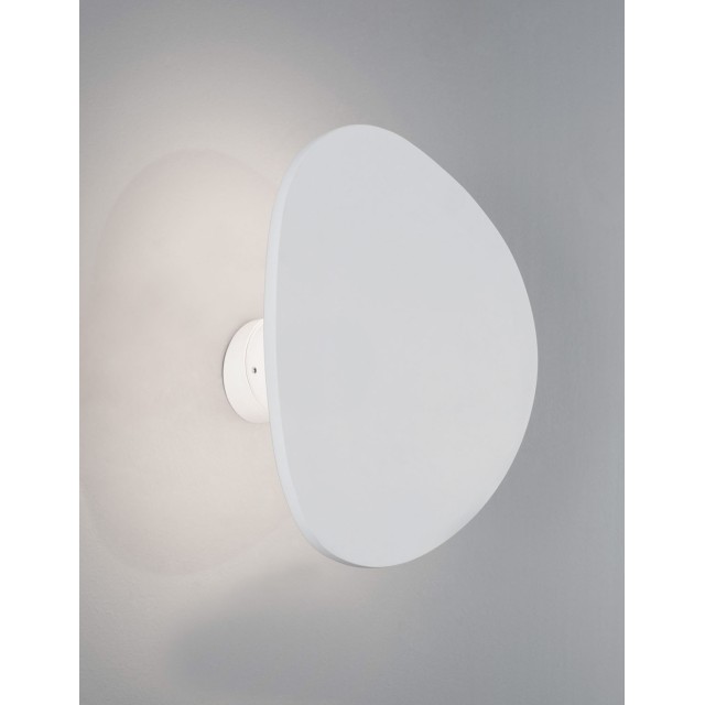 White Gypsum & Alumimium LED 12 Watt 220-240 Volt 1121Lm 3000 IP20 D: 20.5 W: 11 H: 22 cm 9084081
