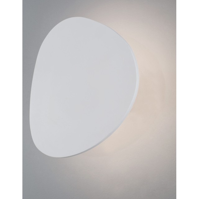 White Gypsum & Alumimium LED 12 Watt 220-240 Volt 1121Lm 3000 IP20 D: 20.5 W: 11 H: 22 cm 9084081