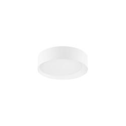 Sandy White Aluminium & Acrylic LED 30 Watt 230V 2238Lm 3000K IP20 D: 45 H: 12 cm 9085222