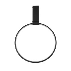 Triac Dimmable Sandy Black Aluminium& AcrylicLED 30 Watt 230 Volt1354Lm 3000K IP20D: 40 H: 60 cm Adjustable