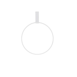Triac Dimmable Sandy White Aluminium& AcrylicLED 35 Watt 230 Volt1559Lm 3000K IP20D: 60 H: 80 cm Adjustable
