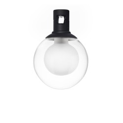 Sandy Black Alum+Glass 5W DC24V Philips D: 10 H: 14 380Lm 3000K IP20