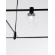 Sandy Black Alum+Glass 5W DC24V Philips D: 10 H: 14 380Lm 3000K IP20