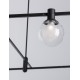 Sandy Black Alum+Glass 5W DC24V Philips D: 10 H: 14 380Lm 3000K IP20