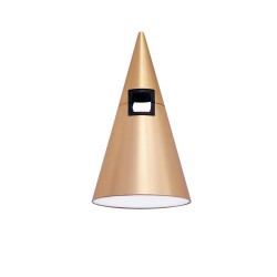Satin Gold Aluminium 5W DC24V Osram D:6 H:10.6 300Lm 3000K IP20