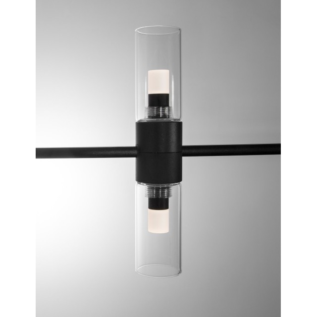 Sandy Black Alum+Glass 8W  DC24V Philips D: 5 H: 27 400Lm 3000K IP20