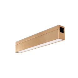 Sandy Black Aluminium 10W DC24V Osram L:25 W:2.6 H:4.4 430Lm 3000K IP20