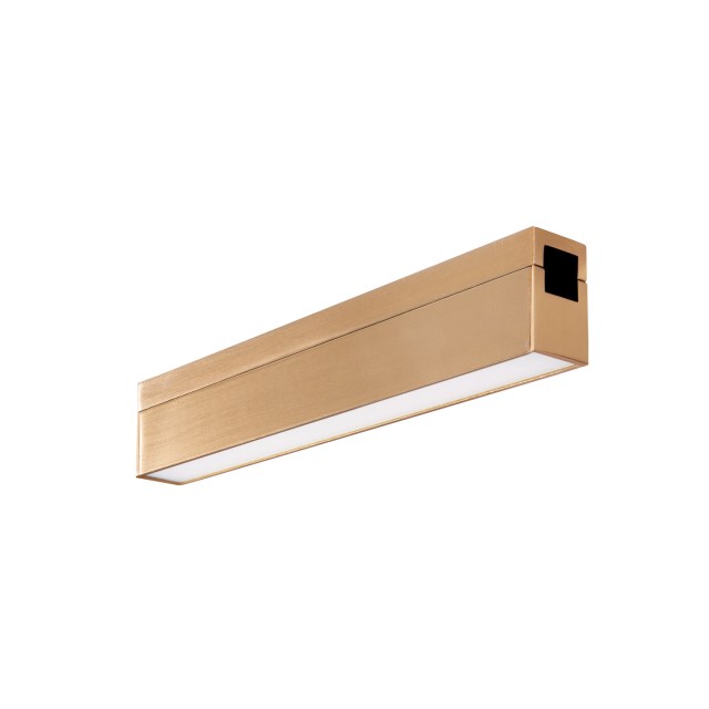 Sandy Black Aluminium 10W DC24V Osram L:25 W:2.6 H:4.4 430Lm 3000K IP20