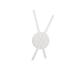 Sandy White Aluminium & Acrylic LED 18 Watt 220 Volt 890Lm 3000 IP20 L: 53 W: 24.5 H: 5 cm 9100201