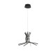 Sandy Black Aluminium & Acrylic LED 50 Watt 230 Volt 1450Lm 3000 IP20 L: 50 H: 150 cm 9100282