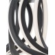 Sandy Black Aluminium & Acrylic LED 50 Watt 230 Volt 1450Lm 3000 IP20 L: 50 H: 150 cm 9100282