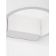 Sandy White Aluminum & Acrylic LED 6 Watt 220-240 Volt 444Lm 3000 IP20 L: 13.5 W: 13.5 H: 5 cm 9102461