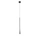 Black Aluminium & Steel Black Fabric Wire LED 7 Watt 230 Volt 213Lm 3000 IP20 D: 3 H1: 60 H2: 160 cm 9102591