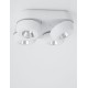 Sandy White Aluminium LED 4x5 Watt 230 Volt 1600Lm 3000 IP20 L: 25 W: 25 H: 9 cm  9105203