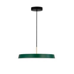 Matt Green Aluminium & Acrylic LED 41 Watt 230 Volt 2693Lm 3000 IP20 D: 50 H: 120 cm 910623