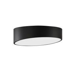 Sandy Black Aluminium Matt White Acrylic Diffuser LED 60 Watt 230 Volt 4280Lm 3000 IP20 D: 50 H: 12 cm 9111361