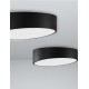 Sandy Black Aluminium Matt White Acrylic Diffuser LED 60 Watt 230 Volt 4280Lm 3000 IP20 D: 50 H: 12 cm 9111361