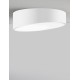 Sandy White Aluminium Matt White Acrylic Diffuser LED 60 Watt 230 Volt 4280Lm 3000 IP20 D: 50 H: 12 cm 9111362