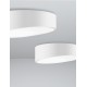 Sandy White Aluminium Matt White Acrylic Diffuser LED 60 Watt 230 Volt 4280Lm 3000 IP20 D: 50 H: 12 cm 9111362