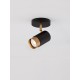 Sandy black & Gold Aluminium LED GU10 1x10 Watt IP20 220-240 Volt Bulb Excluded D: 5.4 H: 14 cm 9111432
