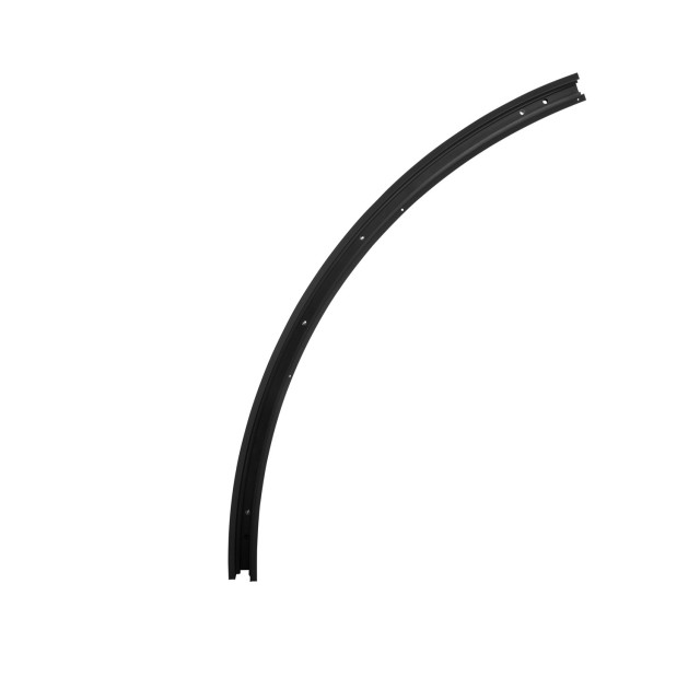 Κυρτή Ράγα Μαγνητική CURVE 90 μοιρών μαύρη 9112690