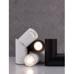 Sandy White Aluminium LED 11 Watt 220-240 Volt 300mA 1077Lm Cree IP20 Bulb Excluded 3000K D: 5.8 H: 19.6 cm Adjustable Driver Included