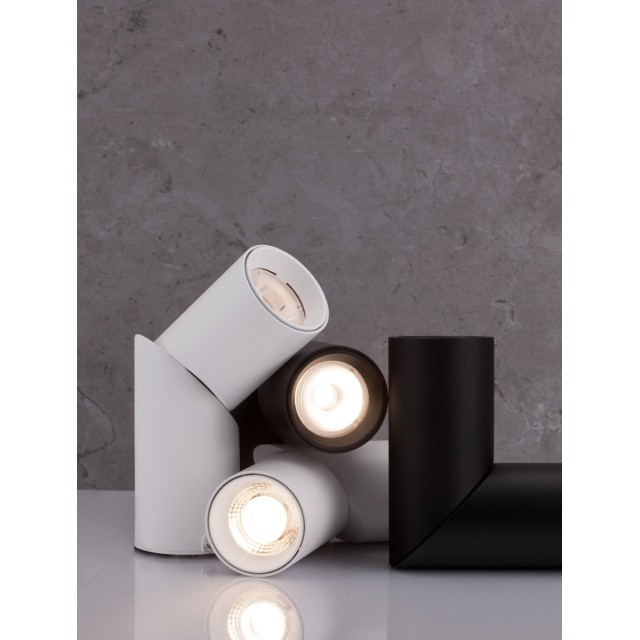 Sandy White Aluminium LED 11 Watt 220-240 Volt 300mA 1077Lm Cree IP20 Bulb Excluded 3000K D: 5.8 H: 19.6 cm Adjustable Driver Included