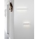 Sandy White Aluminium & Acrylic LED 2x8 Watt 230 Volt 1056Lm 3000 IP20 L: 30.4 W: 11.8 H: 11.8 cm 9115908