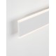 Sandy White Aluminium & Acrylic LED 2x8 Watt 230 Volt 1056Lm 3000 IP20 L: 30.4 W: 11.8 H: 11.8 cm 9115908