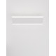 Sandy White Aluminium & Acrylic LED 2x8 Watt 230 Volt 1056Lm 3000 IP20 L: 30.4 W: 11.8 H: 11.8 cm 9115908