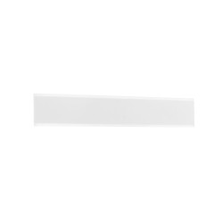 Sandy White Aluminium & Acrylic LED 2x12 Watt 230 Volt 1823Lm 3000 IP20 L: 50.3 W: 8 H: 4.7 cm 9115912