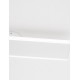 Sandy White Aluminium & Acrylic LED 2x12 Watt 230 Volt 1823Lm 3000 IP20 L: 50.3 W: 8 H: 4.7 cm 9115912