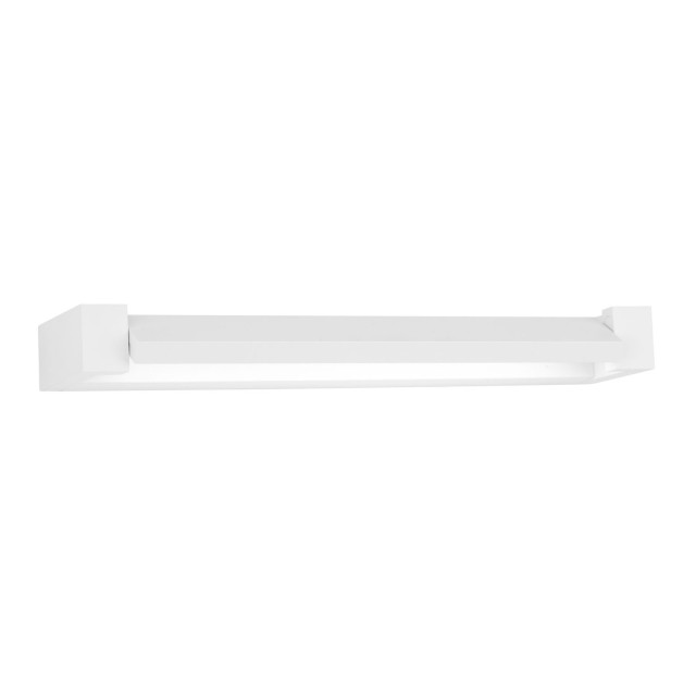 Sandy White Aluminium & Acrylic LED 12 Watt 230 Volt Lm 3000 IP20 L: 40 W: 9 H: 4.2 cm 9117312