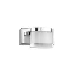 Chrome Aluminum& Acrylic LED 5 Watt 220-240 Volt 513Lm 3000 IP44 L: 12 W: 9.8 H: 7.5cm 9122311