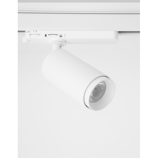 Sandy White Aluminium 24W 220- 240V D:6 H:20 2295Lm 3000K IP20