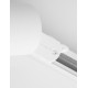 Sandy White Aluminium 24W 220- 240V D:6 H:20 2295Lm 3000K IP20
