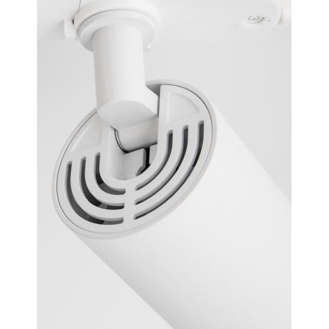 Sandy White Aluminium 24W 220- 240V D:6 H:20 2295Lm 3000K IP20