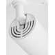 Sandy White Aluminium 24W 220- 240V D:6 H:20 2295Lm 3000K IP20