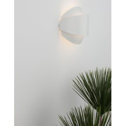 Sandy White Metal & Acrylic LED 12 Watt 220-240V Volt 673Lm 3000 IP20 L: 20 W: 9 H: 16 cm 9128312