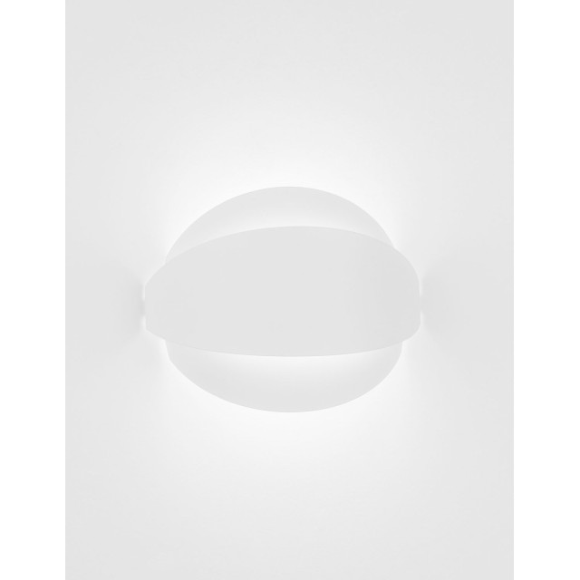 Sandy White Metal & Acrylic LED 12 Watt 220-240V Volt 673Lm 3000 IP20 L: 20 W: 9 H: 16 cm 9128312
