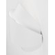 Sandy White Metal & Acrylic LED 12 Watt 220-240V Volt 673Lm 3000 IP20 L: 20 W: 9 H: 16 cm 9128312