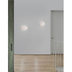 Sandy White Metal & Acrylic LED 20 Watt 220-240V Volt 1183Lm 3000 IP20 L: 28.5 W: 9 H: 16 cm 9128320