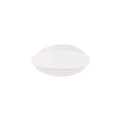 Sandy White Metal & Acrylic LED 20 Watt 220-240V Volt 1183Lm 3000 IP20 L: 28.5 W: 9 H: 16 cm 9128320