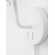 White Aluminium White Fabric Shade Switch On/Off LED LED E27 1x12 Watt LED 1x3 Watt 190Lm 220 Volt Bulb Excluded IP20 D: 20 W:29 H: 59 cm 9129329