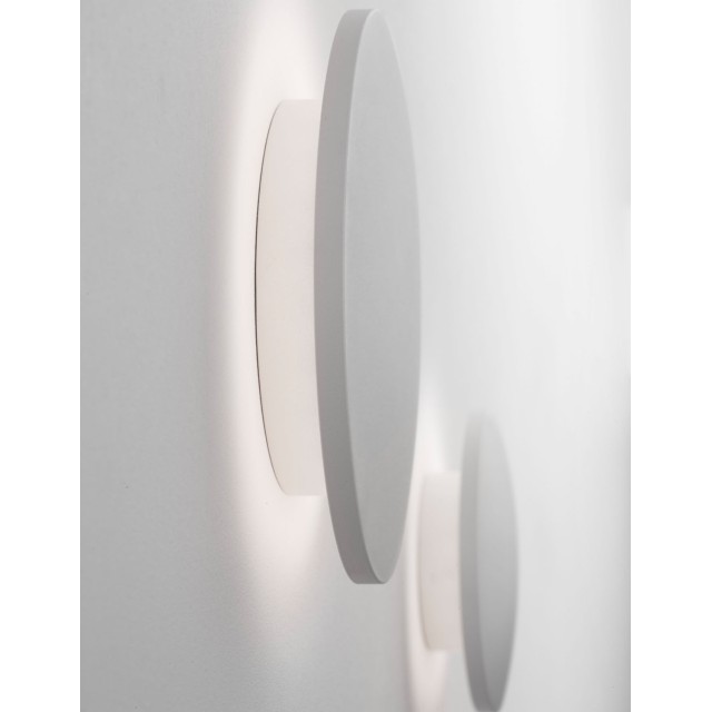 Sandy White Metal & Aluminium Acrylic LED 6 Watt 220-240 Volt 487Lm 3000 IP20 D: 13.5 W: 4 cm 9130506