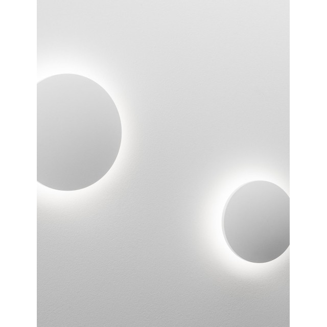 Sandy White Metal & Aluminium Acrylic LED 6 Watt 220-240 Volt 487Lm 3000 IP20 D: 13.5 W: 4 cm 9130506