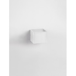 White Aluminium LED 6 Watt 579Lm 3000K 220-240 Volt 50Hz Beam Angle 90º IP20 L: 9.8 W: 10 H: 8 cm