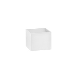 White Aluminium LED 6 Watt 579Lm 3000K 220-240 Volt 50Hz Beam Angle 90º IP20 L: 9.8 W: 10 H: 8 cm