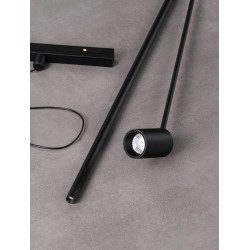 Sandy Black Aluminium  5W DC24V LED TEEN D: 1.5 H1: 60 H2: 150 139Lm >90 3000K IP20