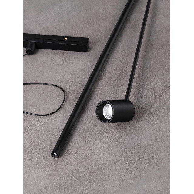 Sandy Black Aluminium  5W DC24V LED TEEN D: 1.5 H1: 60 H2: 150 139Lm >90 3000K IP20